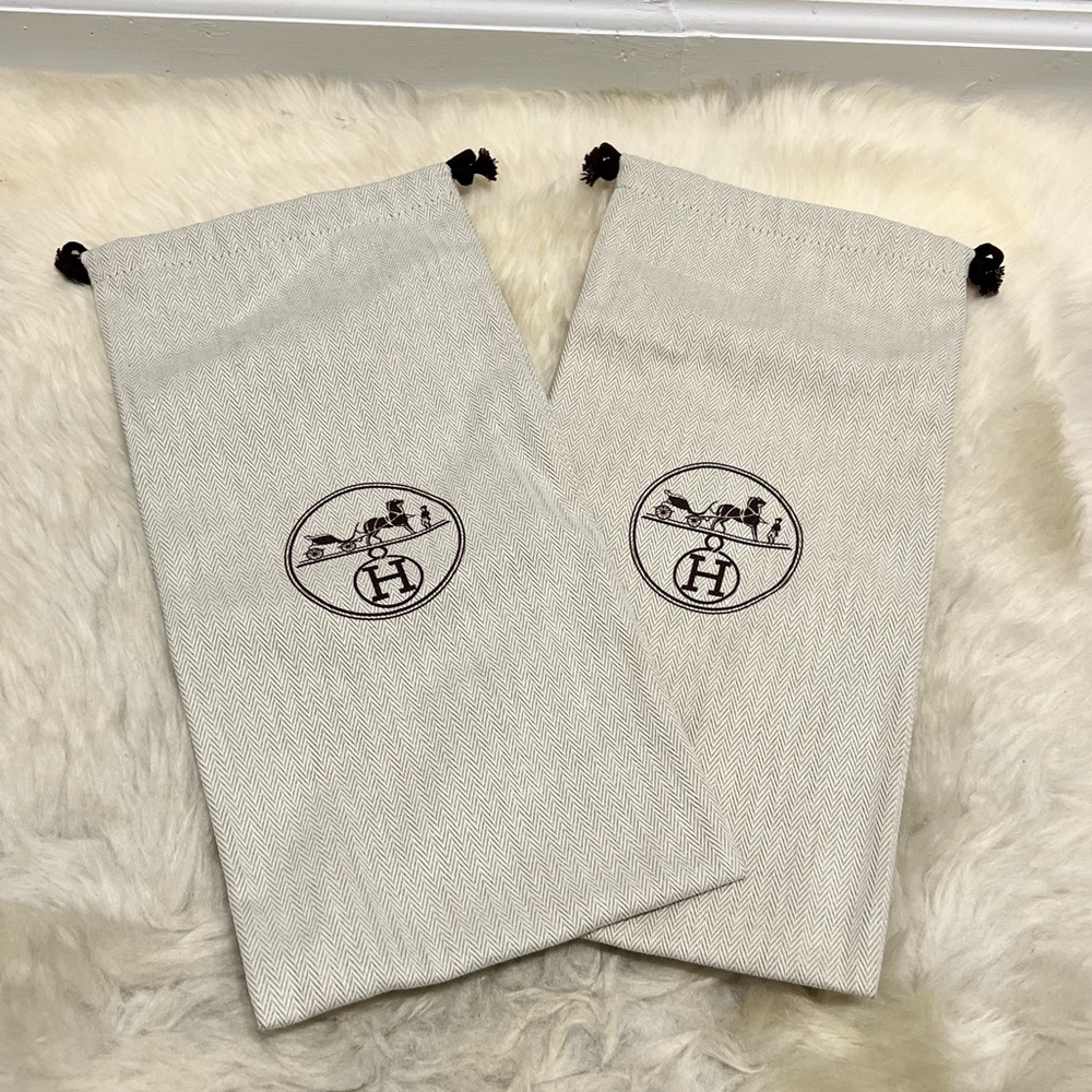 Authentic Hermes dust bags - 2X